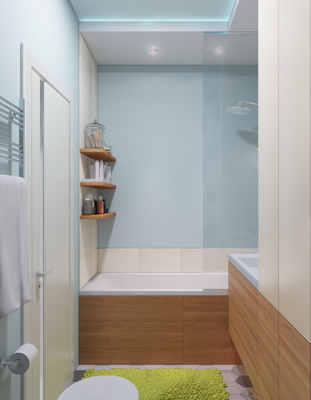 Фото из портфолио Воздушный контраст – фотографии дизайна интерьеров на INMYROOM