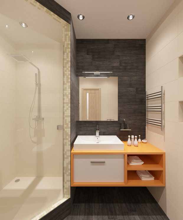 Фото из портфолио Квартира 55 кв.м. в ЖК "Оазис" – фотографии дизайна интерьеров на INMYROOM