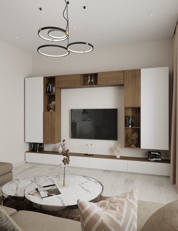 Фото из портфолио Квартира в ЖК Москва – фотографии дизайна интерьеров на INMYROOM
