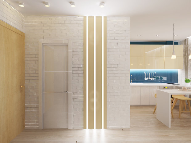 Фото из портфолио Студия 30м2 в Новосибирске – фотографии дизайна интерьеров на INMYROOM