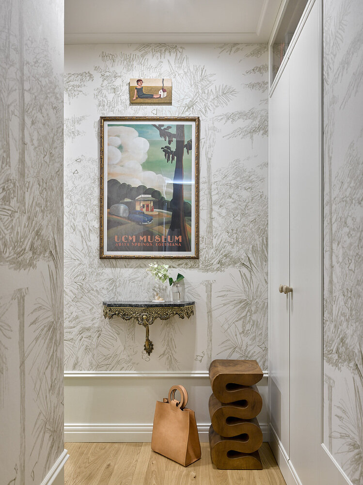 Фотография: Прихожая в стиле Прованс и Кантри, Эклектика, Винтажный, Квартира, Проект недели, Москва, Панельный дом, 2 комнаты, 40-60 метров, Наталья Митракова, II-68-01 – фото на INMYROOM