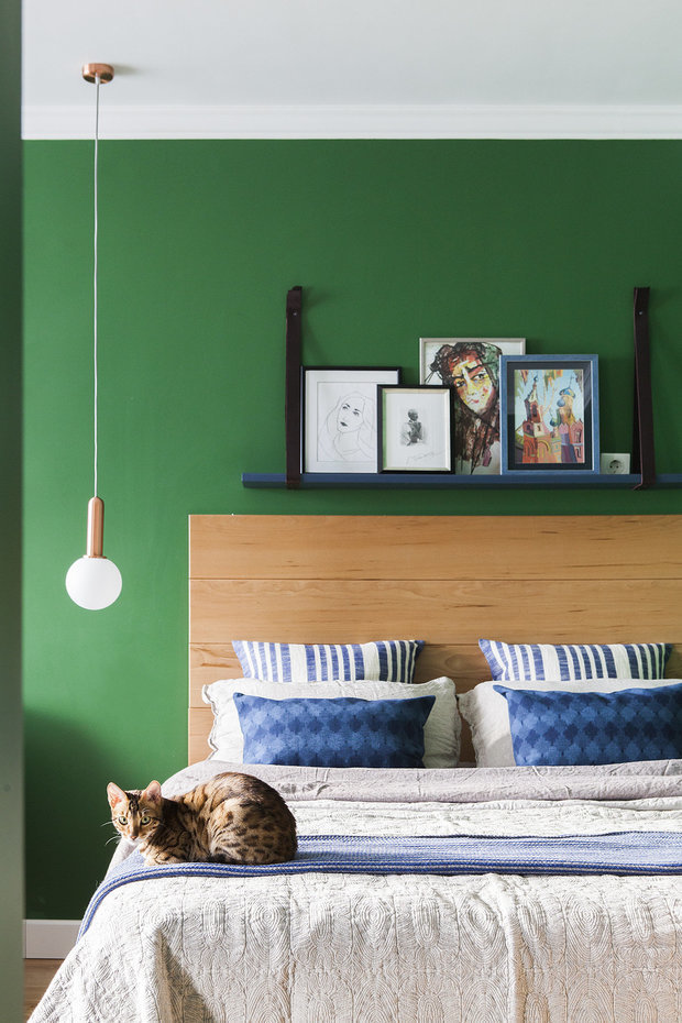 Фотография: Спальня в стиле Минимализм, Гид, животные дома – фото на INMYROOM