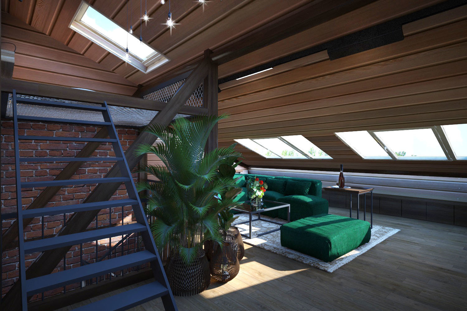 Фото из портфолио Загородный коттедж – фотографии дизайна интерьеров на INMYROOM Фото из портфолио Загородный коттедж – фотографии дизайна интерьеров на INMYROOM