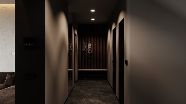 Фото из портфолио Жилой дом в Москве 240 m2 – фотографии дизайна интерьеров на INMYROOM