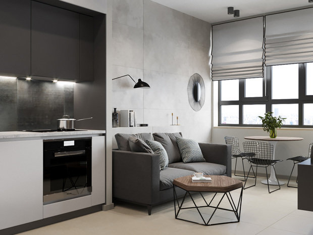 Фото из портфолио Стильный лофт – фотографии дизайна интерьеров на INMYROOM