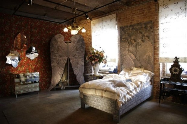Фотография: Спальня в стиле Лофт, Эклектика – фото на INMYROOM