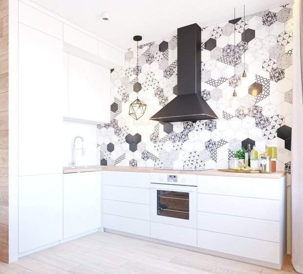 Фото из портфолио Воздушный контраст – фотографии дизайна интерьеров на INMYROOM