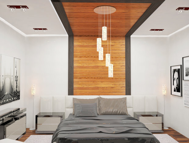 Фото из портфолио Спальня в стиле "хай тек" – фотографии дизайна интерьеров на INMYROOM