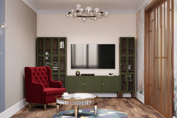 Фото из портфолио Двушка в стиле неоклассика – фотографии дизайна интерьеров на INMYROOM
