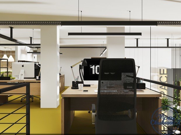 Фото из портфолио Офис нового уровня – фотографии дизайна интерьеров на INMYROOM