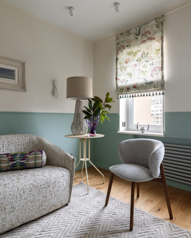 Фотография: Кабинет в стиле Современный, Квартира, Проект дня, Санкт-Петербург, Панельный дом, 3 комнаты, Более 90 метров, Наталья Васильева – фото на INMYROOM