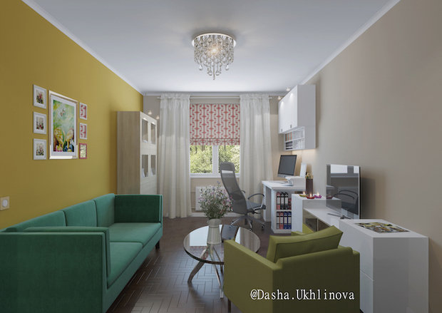 Фото из портфолио Расширяя пространство – фотографии дизайна интерьеров на INMYROOM