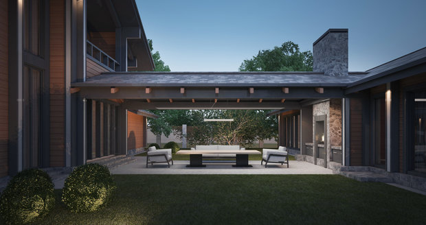 Фото из портфолио Дом  в стиле шале. – фотографии дизайна интерьеров на INMYROOM