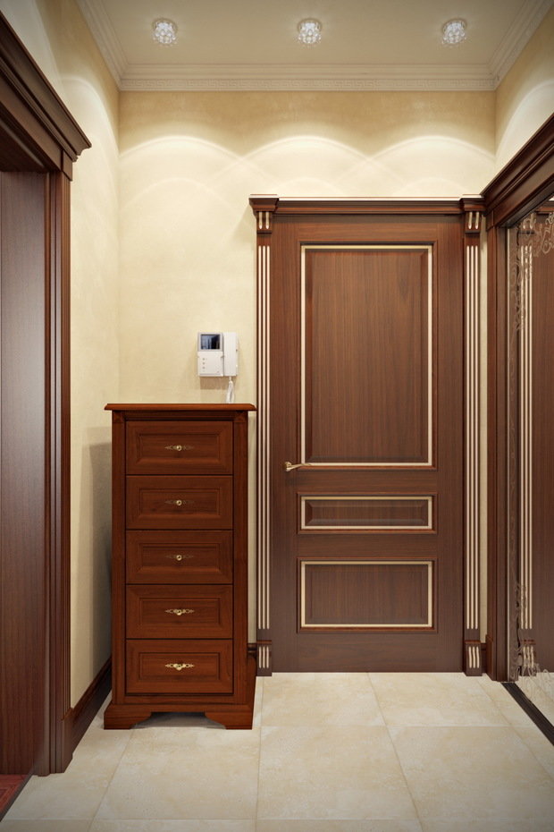 Фото из портфолио Шоколадно-золотистая классика – фотографии дизайна интерьеров на INMYROOM