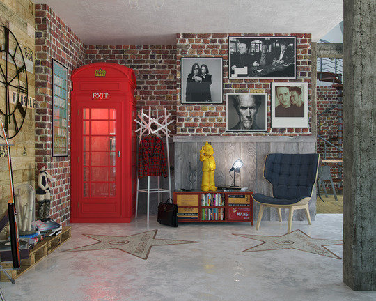 Фотография: Прихожая в стиле Лофт, Индустрия, События, Галерея Neuhaus – фото на InMyRoom.ru