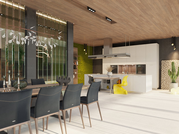 Фото из портфолио Дом 450м2  – фотографии дизайна интерьеров на INMYROOM