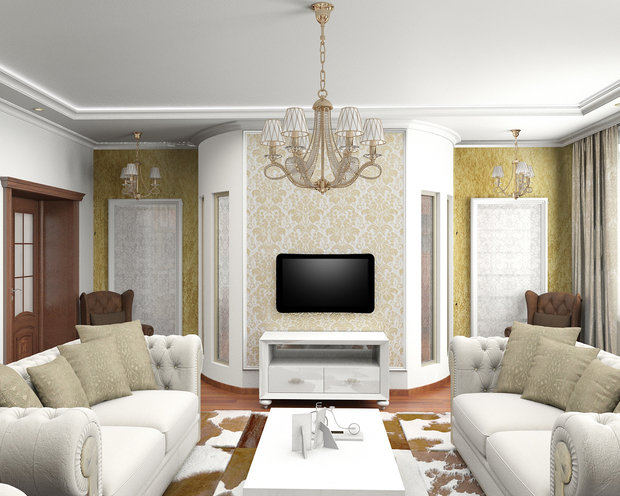 Фото из портфолио Квартира 170 кв.м. – фотографии дизайна интерьеров на INMYROOM