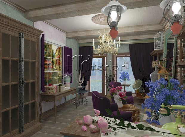 Фото из портфолио Цветочная лавка - La Provence – фотографии дизайна интерьеров на INMYROOM