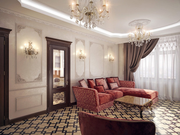 Фото из портфолио Мраморный люкс – фотографии дизайна интерьеров на INMYROOM