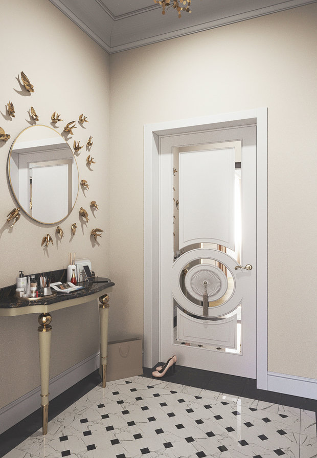Фото из портфолио В блеске латуни – фотографии дизайна интерьеров на INMYROOM