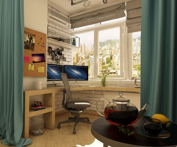 Фото из портфолио Квартира программиста  – фотографии дизайна интерьеров на INMYROOM