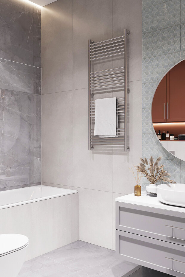 Фотография: Ванная в стиле Классический, Современный, Дом, Проект недели, Дом и дача, 4 и больше, Более 90 метров, Нижегородская область, Ольга Матренина – фото на INMYROOM