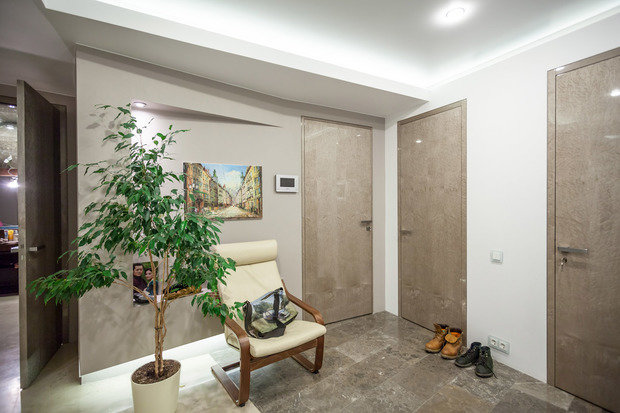 Фотография: Прихожая в стиле Лофт, Квартира, Дома и квартиры – фото на INMYROOM