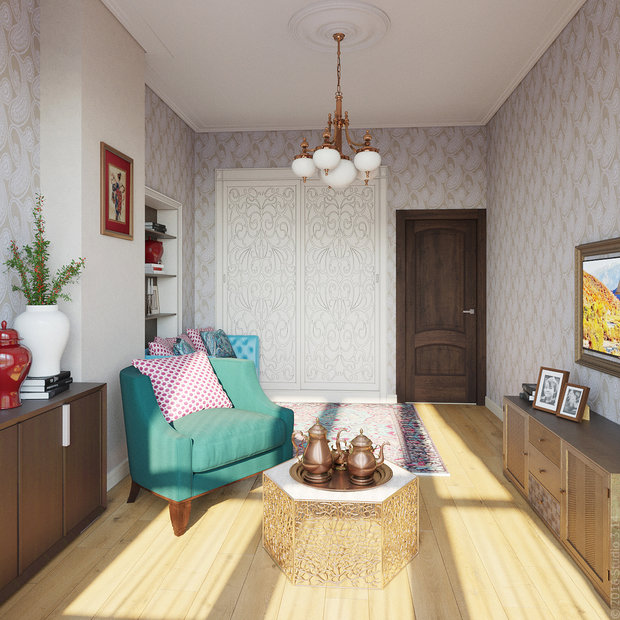 Фото из портфолио Восточная классика – фотографии дизайна интерьеров на INMYROOM
