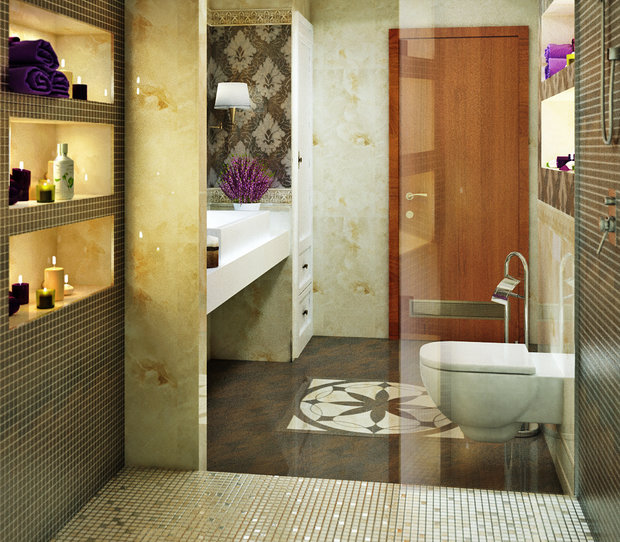 Фото из портфолио Ванные – фотографии дизайна интерьеров на INMYROOM