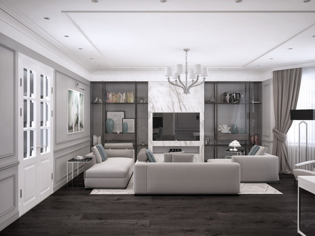 Фото из портфолио Улица 25 Октября, 160 м2 – фотографии дизайна интерьеров на INMYROOM