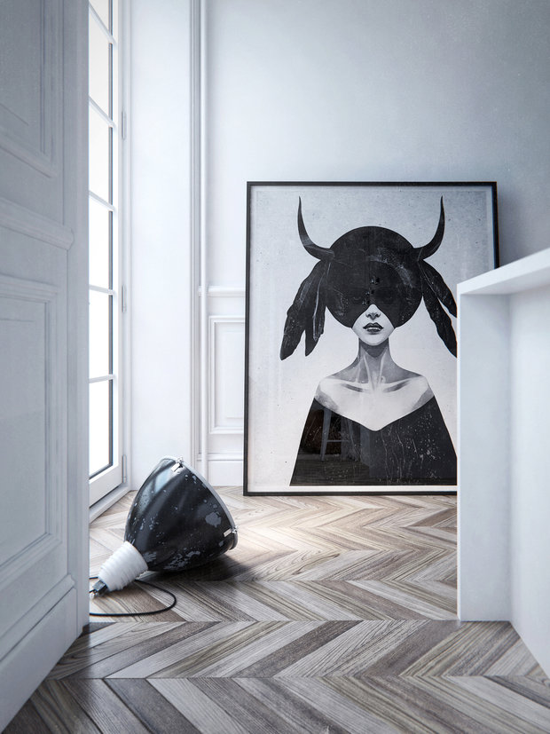 Фотография: Декор в стиле Лофт, Скандинавский, Квартира, Минимализм, Проект недели – фото на INMYROOM