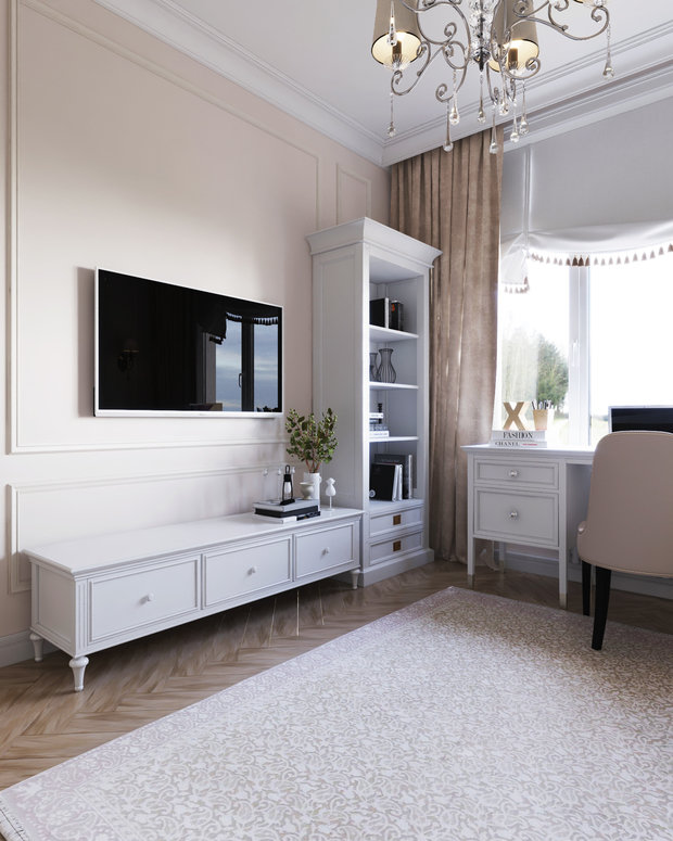 Фото из портфолио ИНТЕРЬЕРЫ ЗАГОРОДНОГО ДОМА ПОД ИСТРОЙ – фотографии дизайна интерьеров на INMYROOM