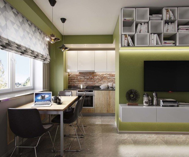 Фото из портфолио Берлога репортера – фотографии дизайна интерьеров на INMYROOM