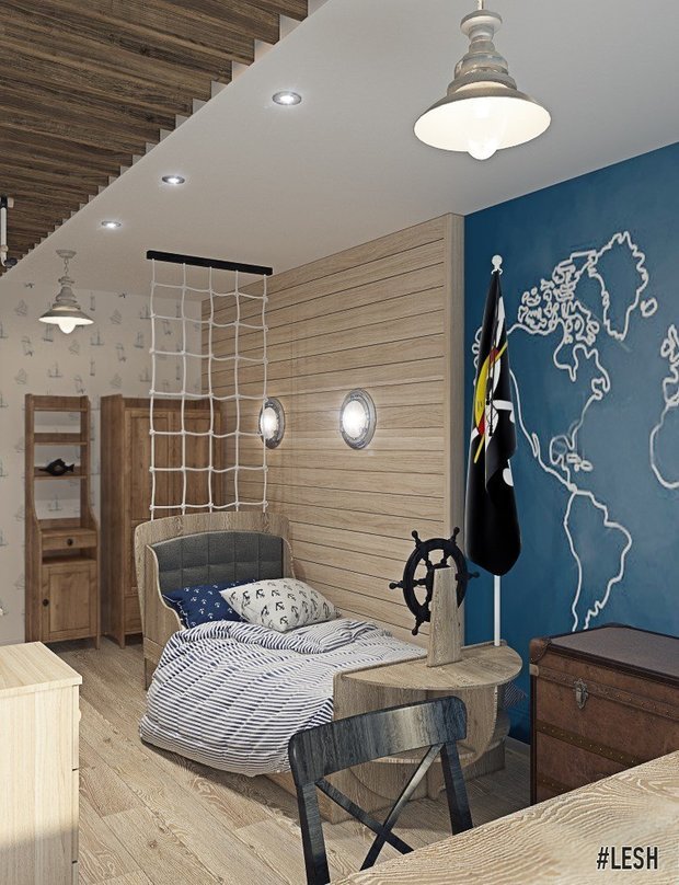 Фото из портфолио Дизайн детской  – фотографии дизайна интерьеров на INMYROOM
