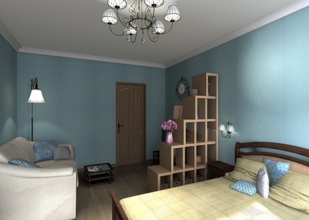 Фото из портфолио Дизайн-проект квартиры в г. Железнодорожный мкр. Центр-2 – фотографии дизайна интерьеров на INMYROOM