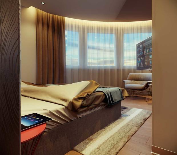 Фото из портфолио ЖК "ГАУДИ" – фотографии дизайна интерьеров на INMYROOM