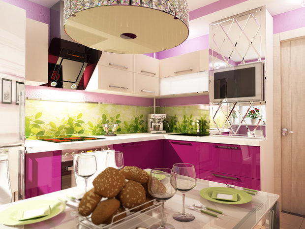 Фото из портфолио Сочное настроение – фотографии дизайна интерьеров на INMYROOM