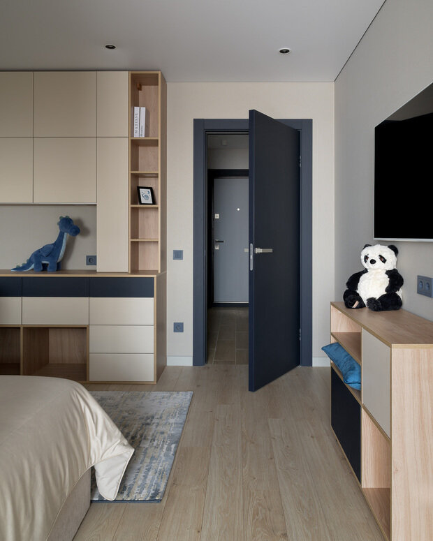 Фотография: Детская в стиле Современный, Квартира, Проект дня, Пенза, 2 комнаты, 60-90 метров, Ольга Писарькова – фото на INMYROOM