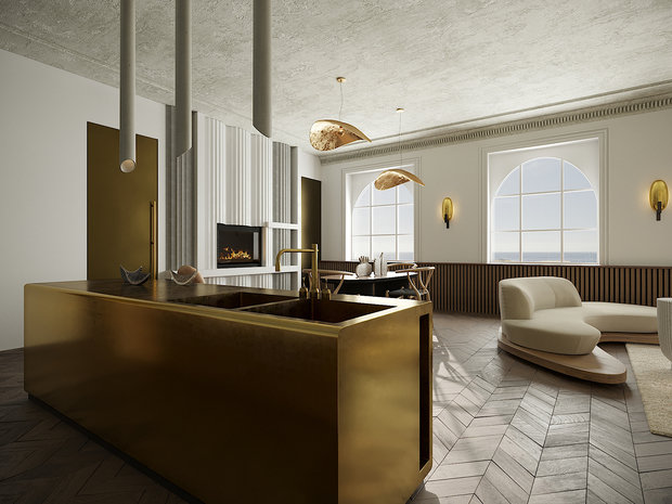 Фото из портфолио Квартира в Сочи – фотографии дизайна интерьеров на INMYROOM