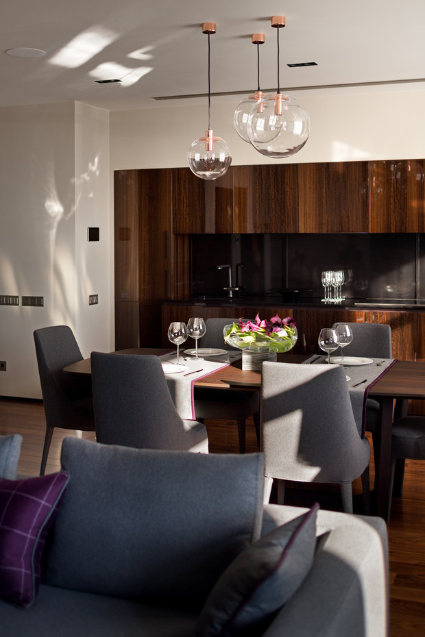 Фото из портфолио Grey and Walnut – фотографии дизайна интерьеров на INMYROOM