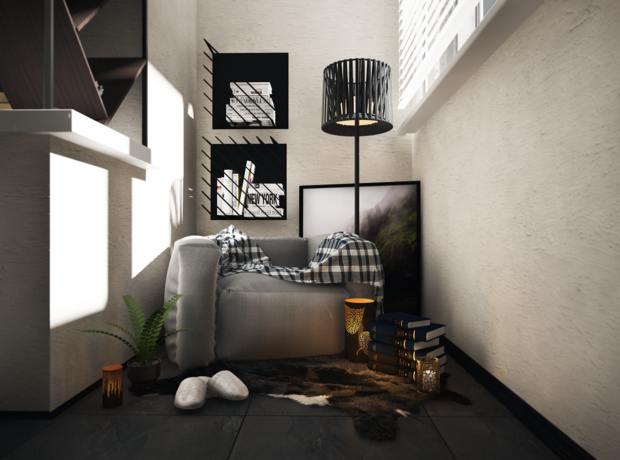 Фото из портфолио Спальня для девушки – фотографии дизайна интерьеров на INMYROOM