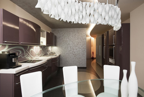 Дизайн-проект квартиры с элементами Ар-деко.