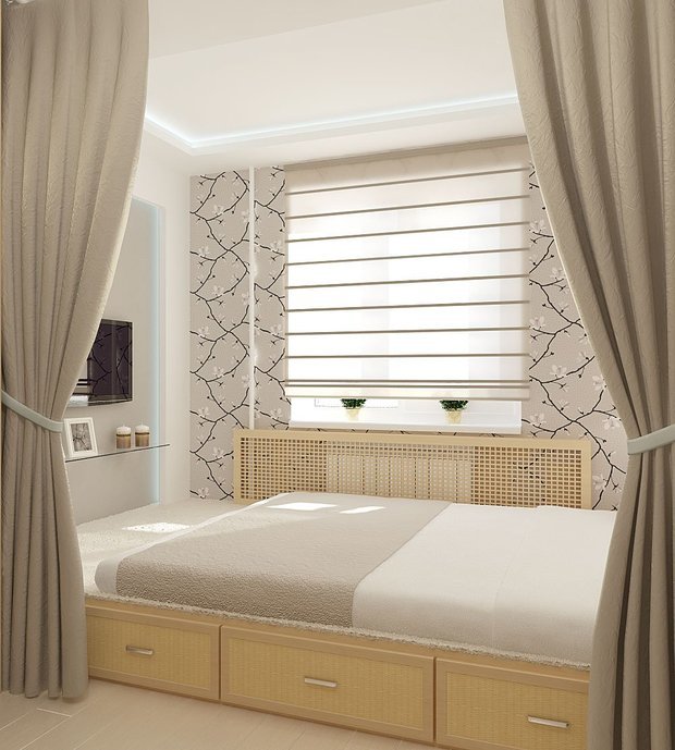 Фото из портфолио Спальня – фотографии дизайна интерьеров на INMYROOM