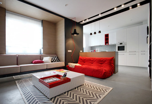 Фото из портфолио The 20th floor – фотографии дизайна интерьеров на INMYROOM