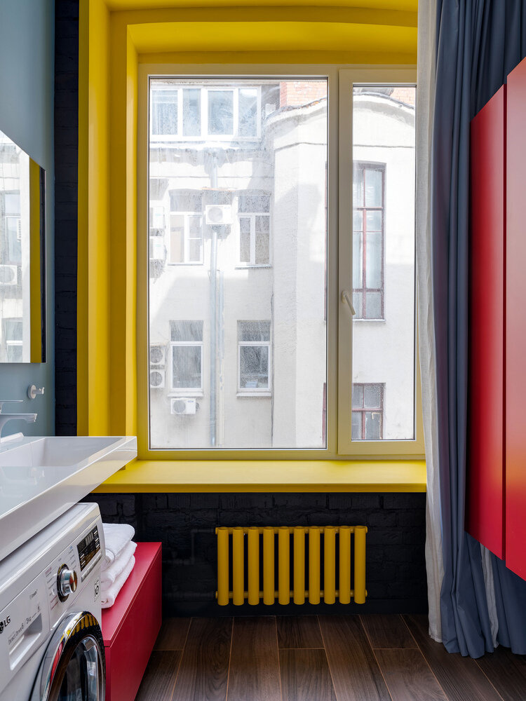 Фотография: Ванная в стиле Современный, Эклектика, Квартира, Проект недели, Москва, 2 комнаты, 40-60 метров, Наталия Турченко – фото на INMYROOM Фотография: Ванная в стиле Современный, Эклектика, Квартира, Проект недели, Москва, 2 комнаты, 40-60 метров, Наталия Турченко – фото на INMYROOM