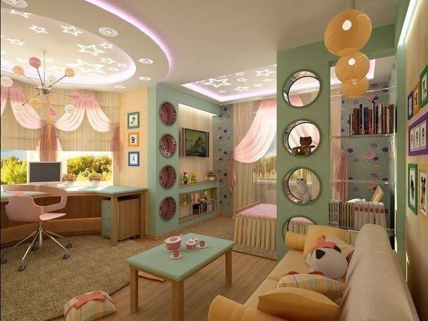 Фото из портфолио Идеи для детских – фотографии дизайна интерьеров на INMYROOM