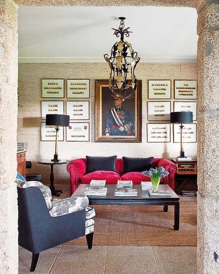 Фотография: Гостиная в стиле Прованс и Кантри, Классический, Современный, Эклектика – фото на INMYROOM