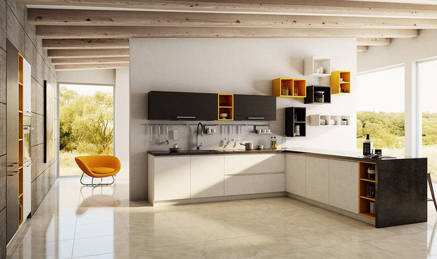 Фото из портфолио Кухня КАПРИ – фотографии дизайна интерьеров на INMYROOM