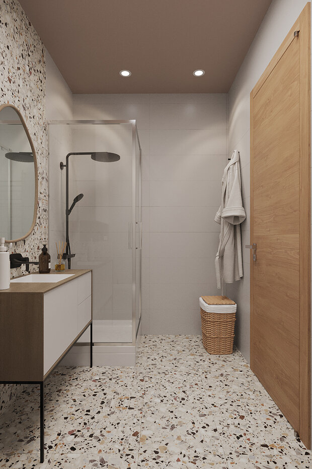 Фото из портфолио Квартира для девушки в Ханты-Мансийске – фотографии дизайна интерьеров на INMYROOM