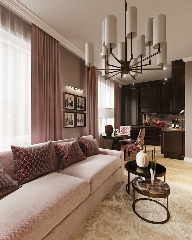 Фото из портфолио Кухня-гостиная – фотографии дизайна интерьеров на INMYROOM